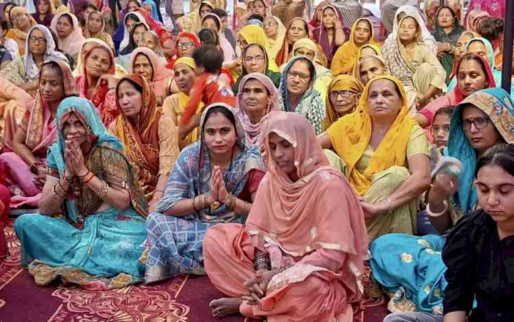 श्रीमद्भागवत कथा के सातवें दिन कृष्ण-सुदामा मिलन का वर्णन