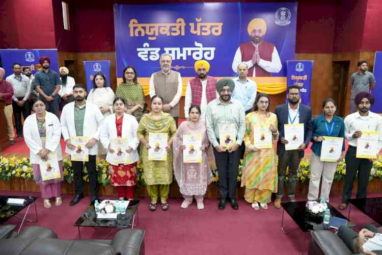 CM’S Mission Rozgar crosses 56,000 as 858 newly recruited candidates got appointment letters