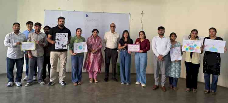 संस्कृत विभाग में मनाया गया नशा मुक्त भारत अभियान