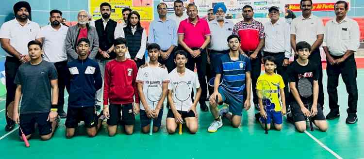 Punjab Sub-Junior Badminton Championship 2025-26 Begins at Guru Nanak Stadium