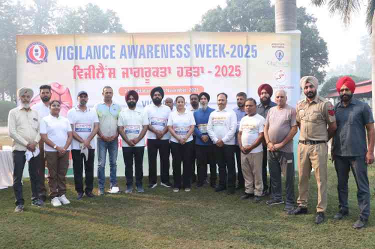 Bureau Concludes Vigilance Awareness Week with City-Wide Walkathon 