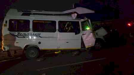 18 killed as tempo traveller rams into stationary vehicle in Rajasthan's Phalodi 