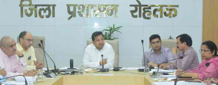 DC Sachin Gupta reviews District Health Progress; launches 10 Flagship Programs.