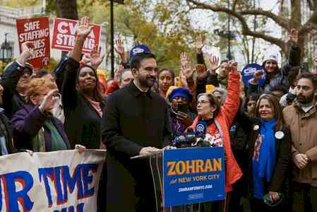 US voters head to state, local polls with spotlight on New York mayoral race