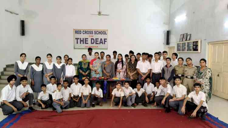 PCM S.D. College for Women Organizes ‘Best out of Waste’ Workshop at Red Cross School for Differently-Abled Students