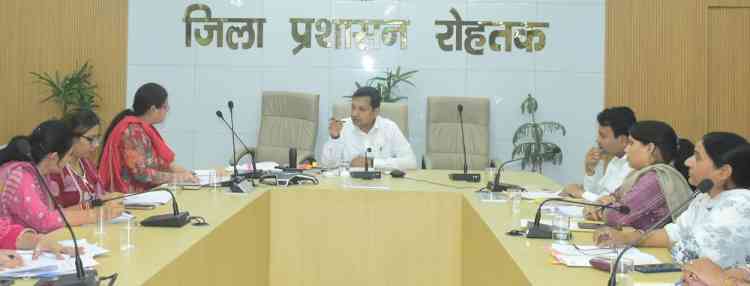Focusing on Innovation in Women & Child Development, Rohtak Launches 7 Model Initiatives: DC Sachin Gupta