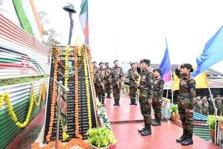 Assam Rifles pays tribute to 1968 Mizoram operation heroes in Manipur