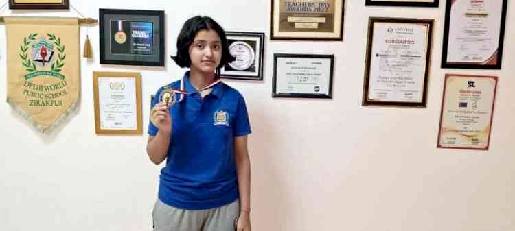 Delhi World Public School’s Kanak Yadav wins Silver Medal at Punjab State Badminton Championship