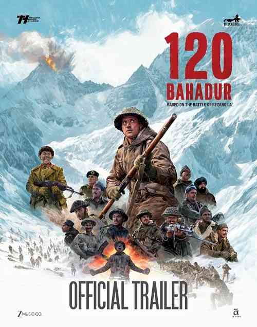 Trailer of 120 Bahadur Redefines Patriotism on the Big Screen”