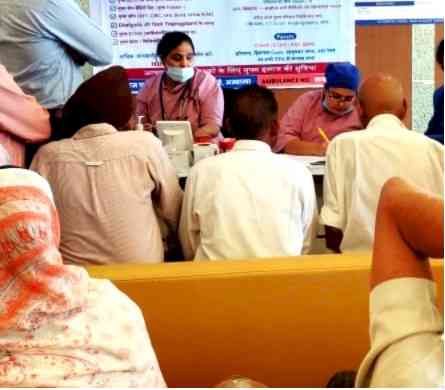 150 patients examined in camp on Gurpurab