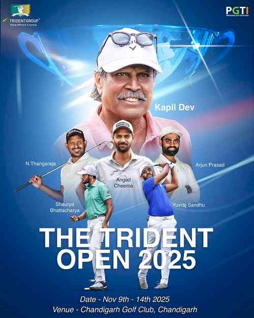 Trident Group and PGTI Announce the Launch of the Inaugural Trident Open at Chandigarh Golf Club
