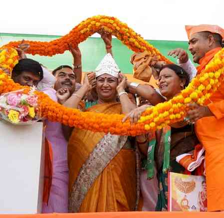 'No more jungle raj': Delhi CM Rekha Gupta seeks votes for NDA in Bihar