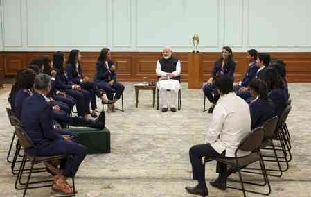 PM Modi’s heartwarming chat with World Cup-winning women’s cricket team goes viral