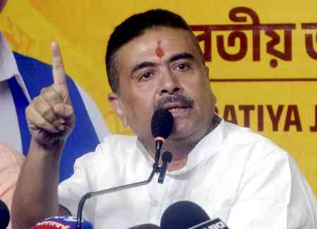 LoP Adhikari accuses Bengal administration to prevent BJP's procession on 'Vande Mataram' anniversary celebrations