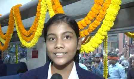 PM Modi interacts with students on board Vande Bharat train in Varanasi
