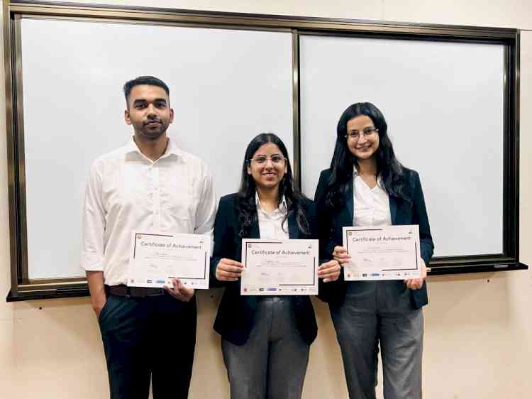 MBA Students from UIAMS, Panjab University Secure 2nd Position at IIT Madras Business Fest “Samanvay 2025”