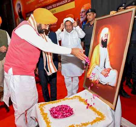 Sacred yatra begins in Haryana to mark martyrdom anniversary of Guru Tegh Bahadur