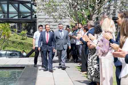 Patna-born doctor Anjani Sinha takes charge as US Envoy to Singapore