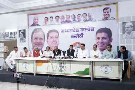 1.5 lakh RSS workers enrolled as BLOs in MP: Congress 