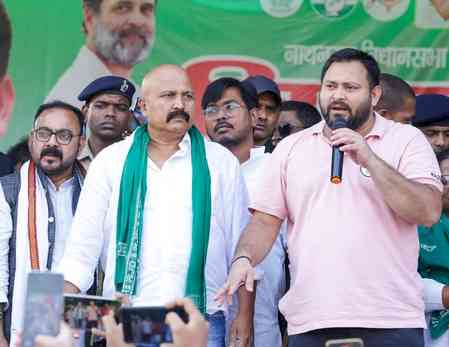 Bihar polls: Tejashwi Yadav reiterates job pledge in Nawada and Gaya