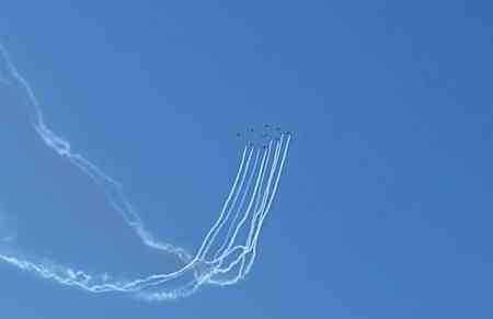 Tejas,⁠ Rafale sparkle at IAF flypast over Brahmaputra  