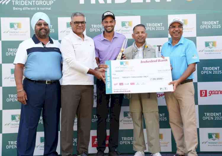 Angad Cheema and team win Pro-Am event of Trident Open 2025
