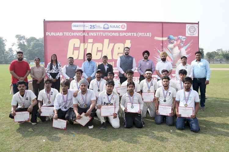 CT Group Hosts PTIS Inter-College Cricket Tournament 2025 at CTIEMT, Shahpur