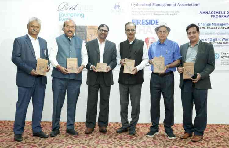 Hyderabad Management Association Hosts Book Launch of Career Chronicles – Employment, Entrepreneurship and Everything in Between