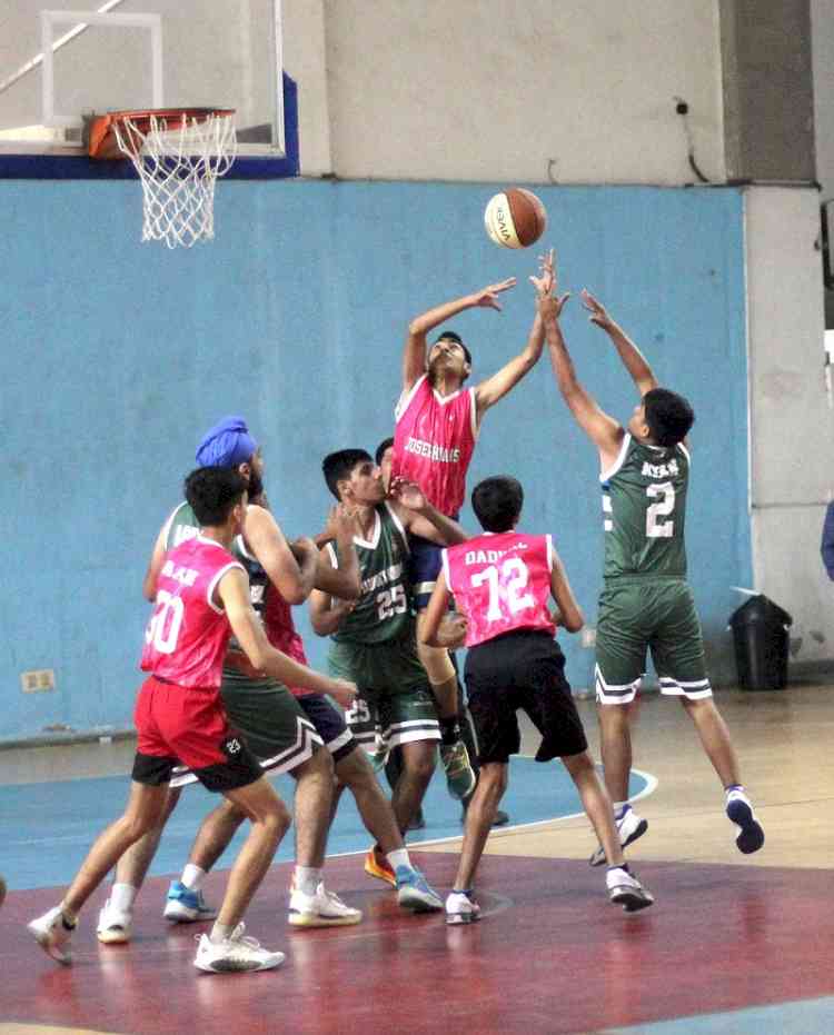 Thrilling Matches and Impressive Wins Mark the Fifth Day of Sardar Bhagwant Singh Memorial Basketball Trophy