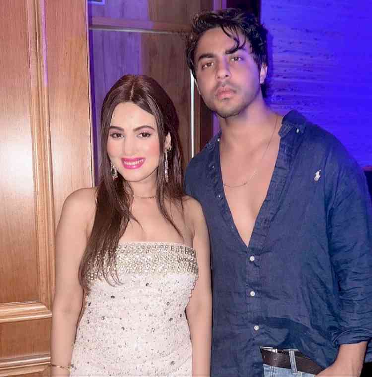 Anusmriti Sarkar Shines Alongside Aryan Khan