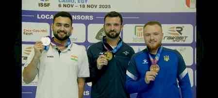 Anish shoots his way to World Championship silver
