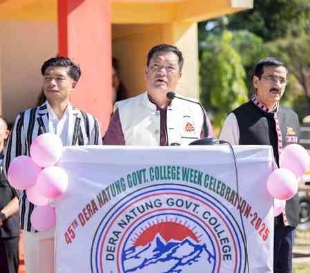 Arunachal CM Khandu announces 100 pc IIT scholarships for tribal youth, 75 pc aid for aspiring pilots