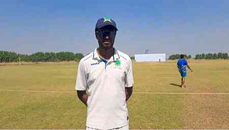 Don’t want to overhype it, want to stay grounded: Akash Choudhary on hitting record eight sixes in a row