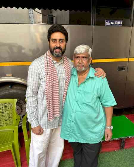 Abhishek Bachchan says 'Thank you dada' as he mourns the loss of his makeup artist of 27 years