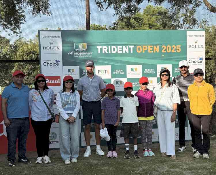 Young golfers get masterclass from Professionals ahead of the Trident Open — key tips shared