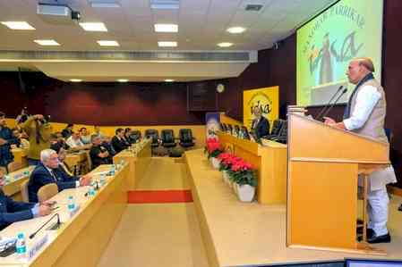 Soldiers, scientists and startups must unite to create new defence technology: Rajnath Singh