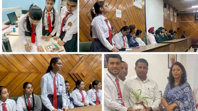 Educational Visit to DC Office, Employment Exchange, and RTO for Students of Innocent Hearts School, Kapurthala Road