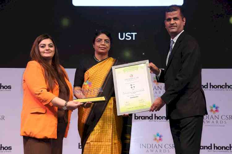UST wins Indian CSR Awards 2025 for Water Conservation and Social Inclusion