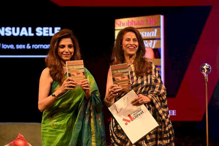 Of Pleasure, Sensuality and Intimacy: Shobhaa Dé in conversation with Lilette Dubey at the Literature Live! The Mumbai LitFest 2025