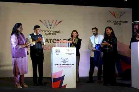 Sports Minister Dr. Mandaviya kicks off King’s Baton Relay for Glasgow 2026 Commonwealth Games 