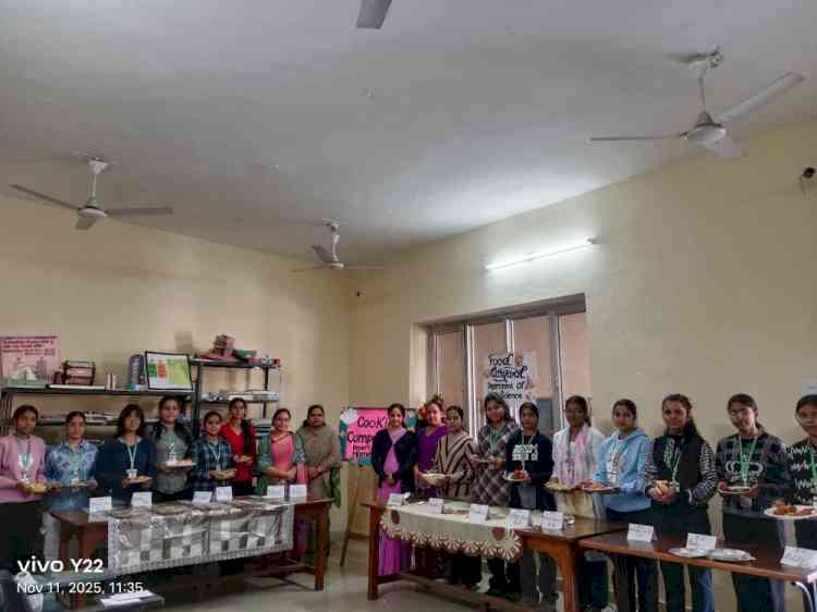 PCM S.D. Collegiate Senior Secondary School for Women holds Inter-Class Cooking Competition
