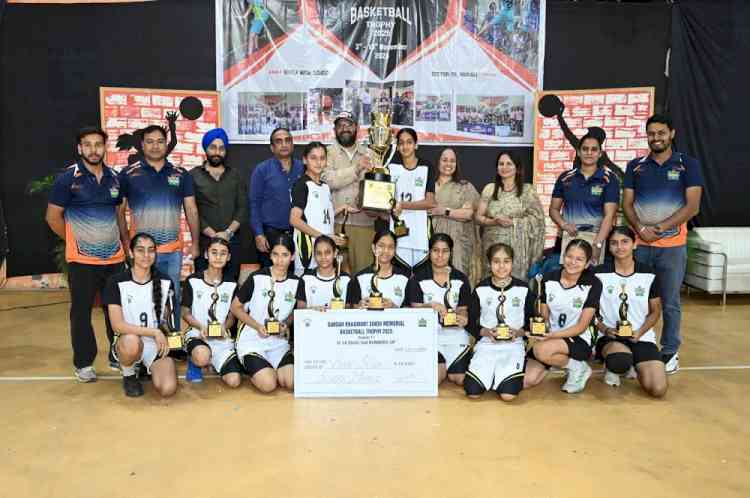 Grand Finale of Sardar Bhagwant Singh Memorial Basketball Trophy Held