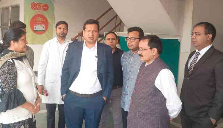 जिला प्रशासन द्वारा स्वास्थ्य वाहिनी मोबाइल स्वास्थ्य पहल प्रारंभ