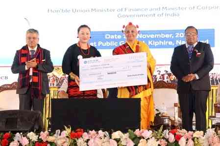FM Sitharaman inaugurates nine new bank branches during Nagaland visit