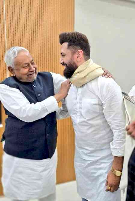 Extended hearty congratulations to CM Nitish Kumar: Chirag Paswan after Bihar poll results