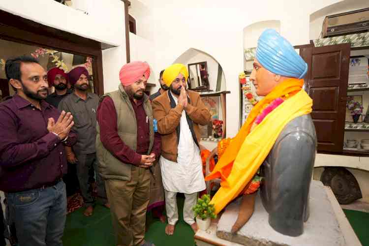 CM announces complete facelift of native village of Shaheed Kartar Singh Sarabha