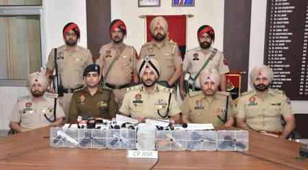 Punjab Police dismantle Pakistan-linked arms, narco network; five held