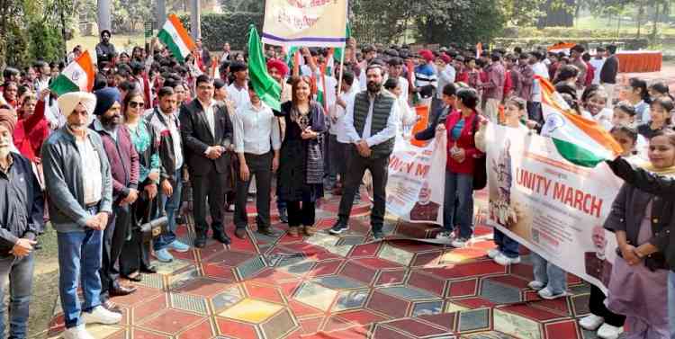 Sardar@150 – Unity March (Padyatra) No. 2 Successfully Conducted in Ludhiana