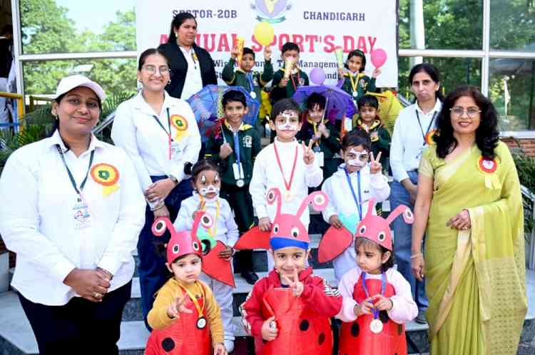 Adarsh Public Smart School (APS-20) Chandigarh organized the Annual Sports Meet- 2025