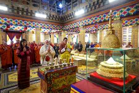 India extends exposition of Holy Relics of Lord Buddha in Bhutan by a week